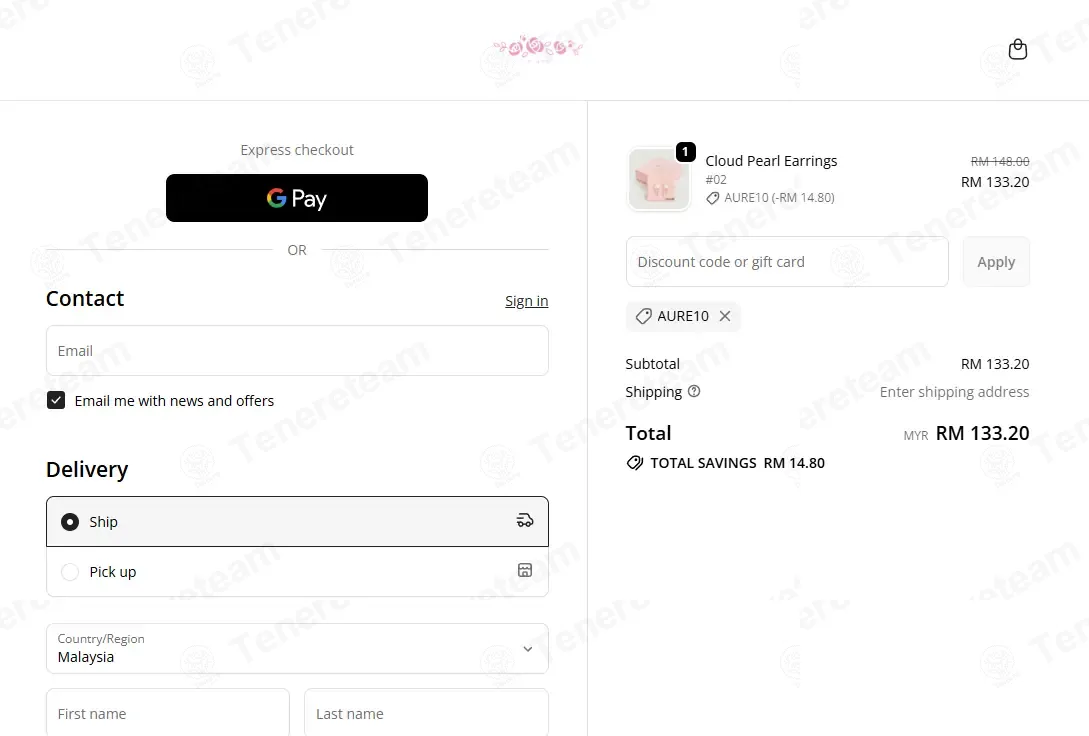 Aurelia Atelier coupon code: 10% off with AURE10. Tested and valid as 9 months ago.