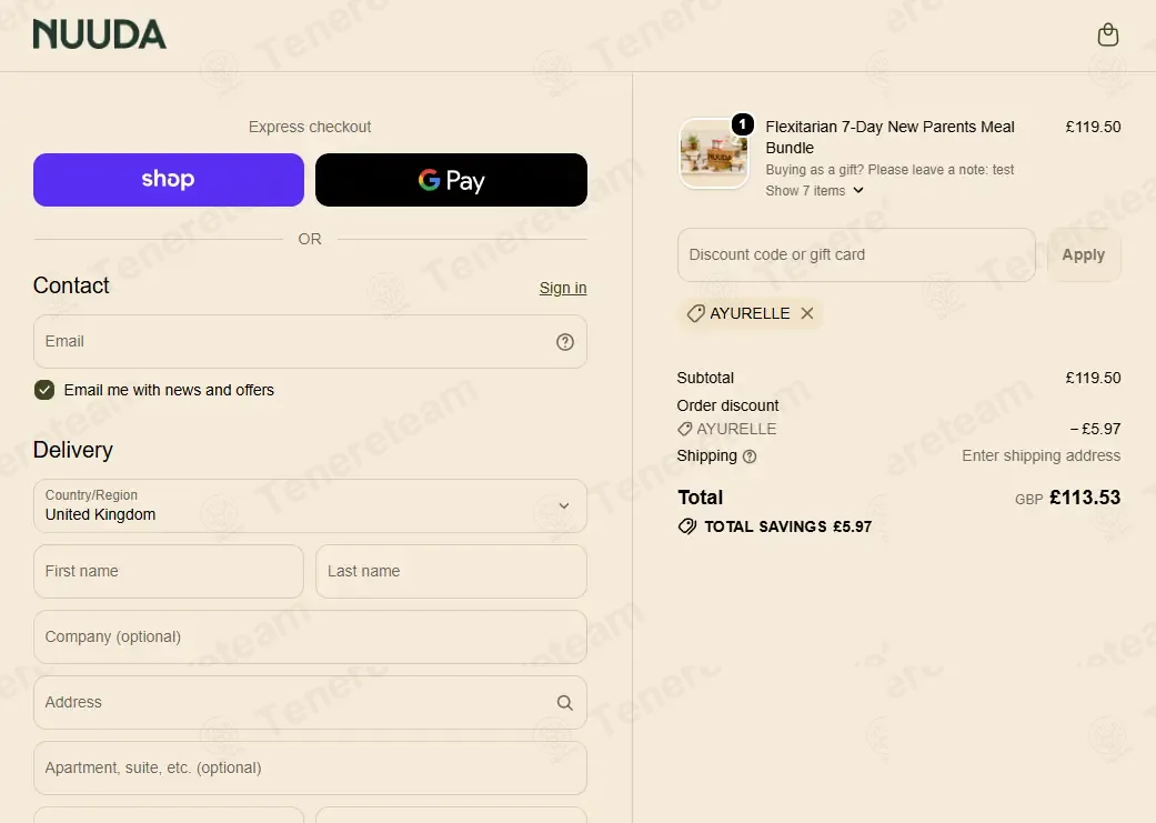 Powfood UK coupon code: 5% off with AYURELLE. Tested and valid as 1 minute ago.