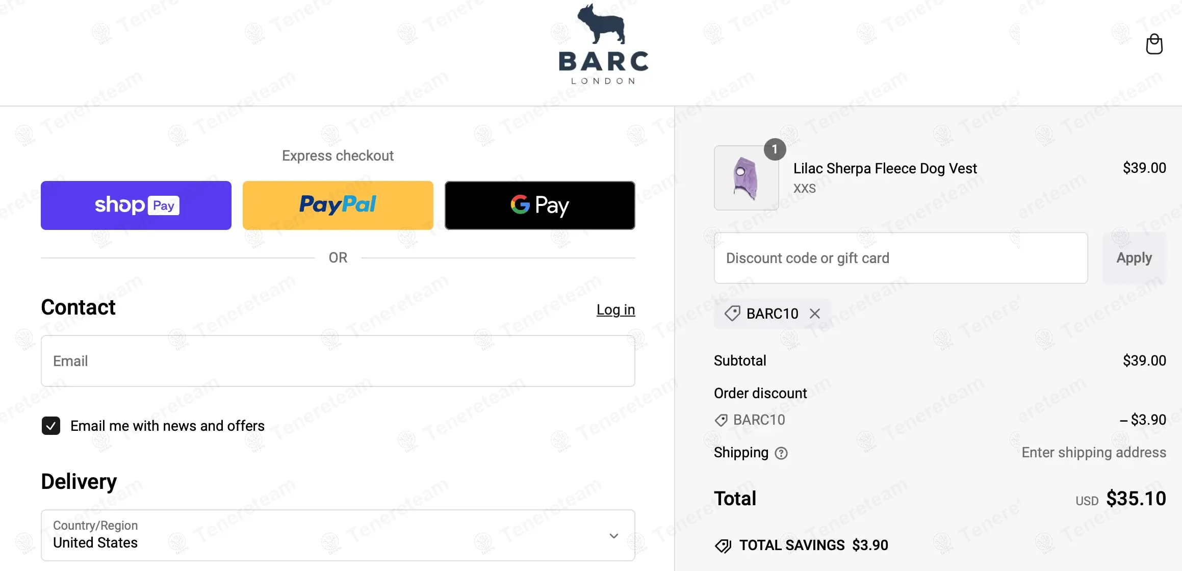 Barc London coupon code: 10% off with BARC10. Tested and valid as 1 year ago.