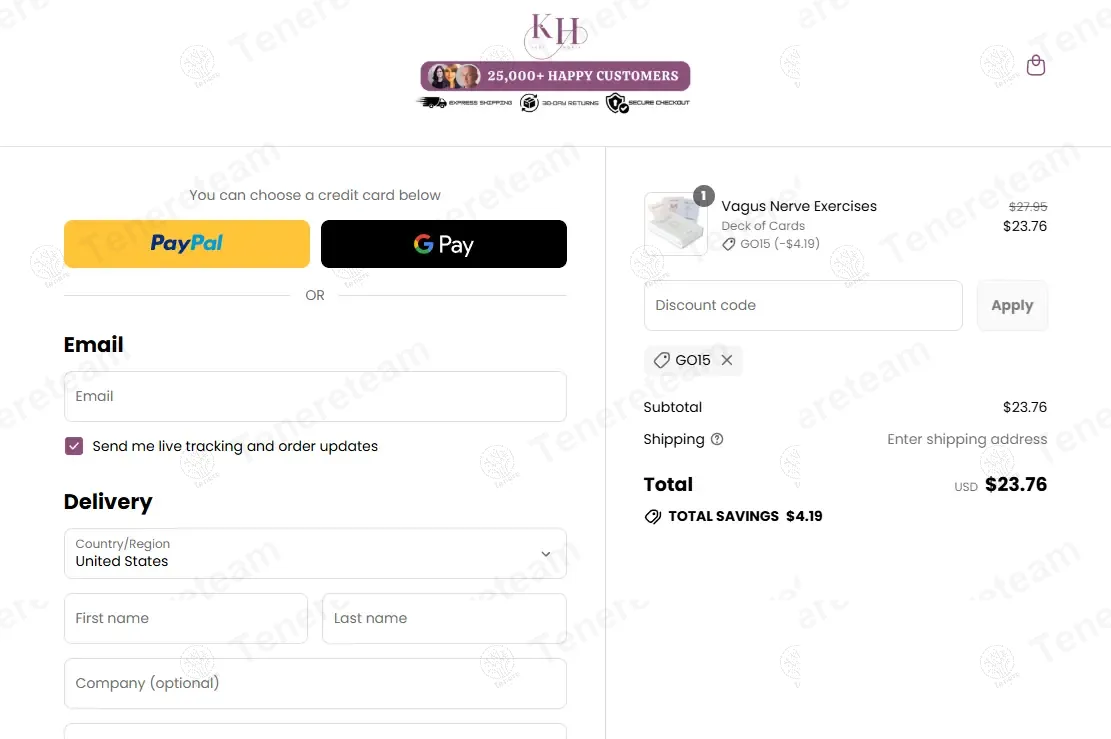Horia Kadi coupon code: 15% off with GO15. Tested and valid as 8 months ago.