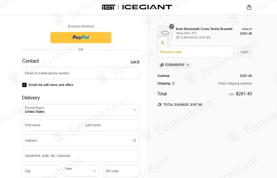 Theigt apply coupon code