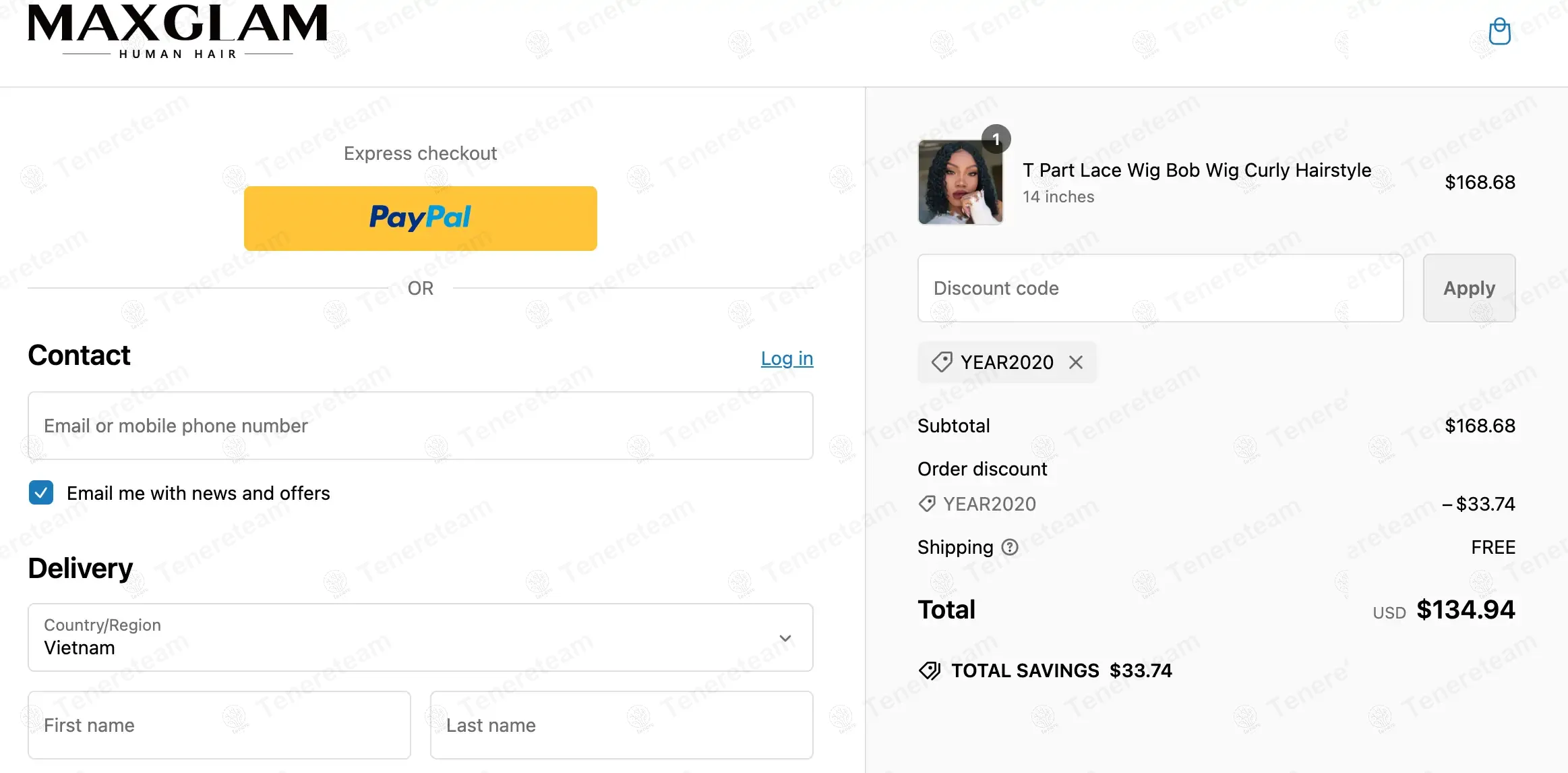 Maxglam Hair coupon code: 20% off with YEAR2020. Tested and valid as 1 year ago.