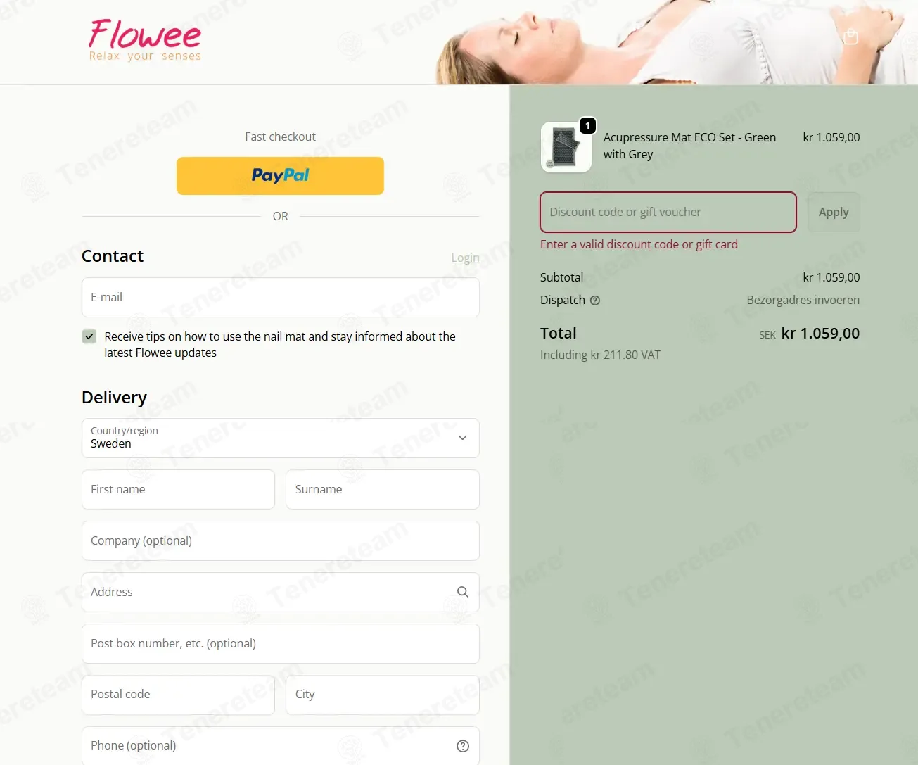 Flowee coupon code: Sale off with BEDANKT25. Tested and valid as 2 weeks ago.