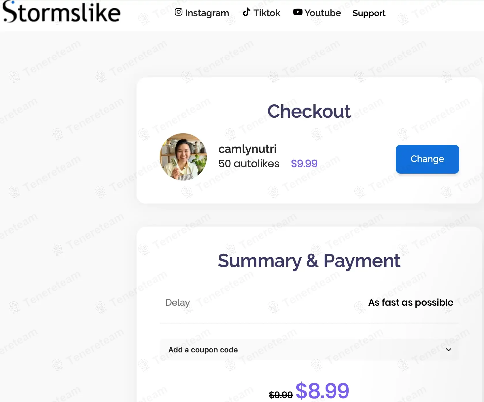 Stormlikes coupon code: 10% off with storm2024. Tested and valid as 1 year ago.