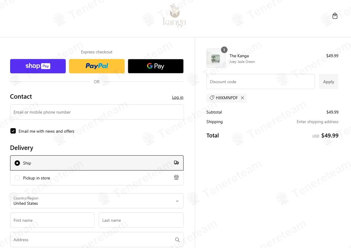 The Kanga Baby coupon code: Sale off with HXKMNPDF. Tested and valid as 1 year ago.