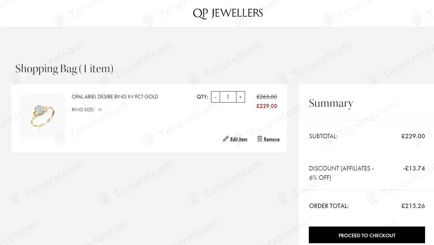 Qp Jewellers coupon code: 6% off with QP06AFF. Tested and valid as 1 year ago.