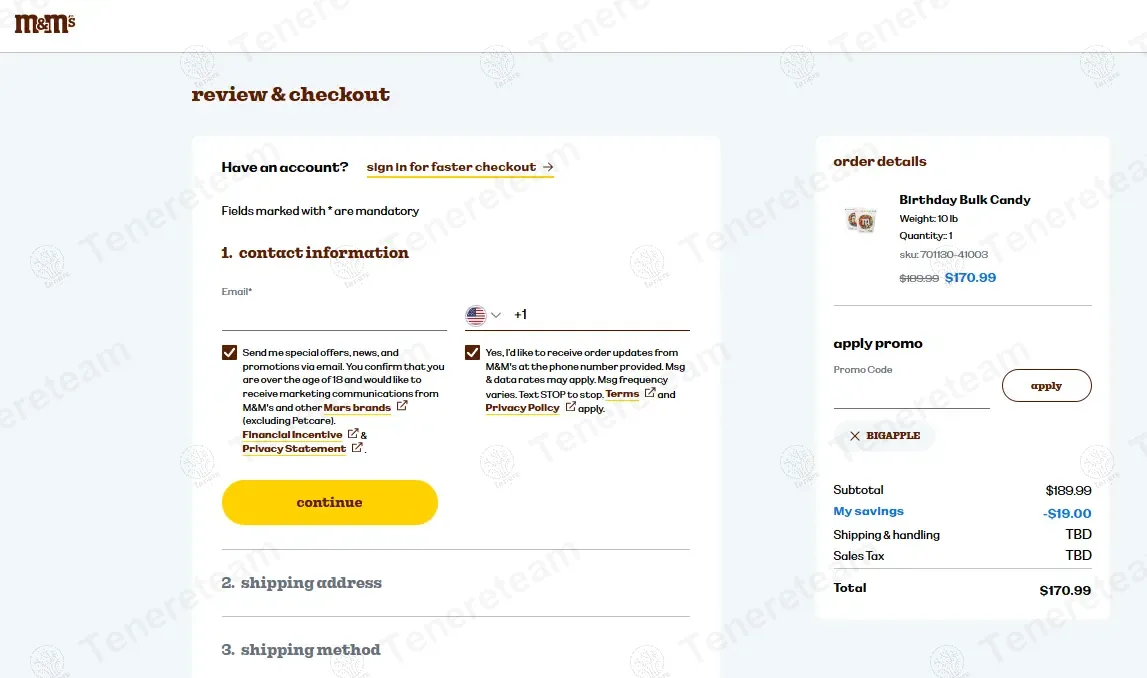 MyMms coupon code: 10% off with BIGAPPLE. Tested and valid as 10 months ago.