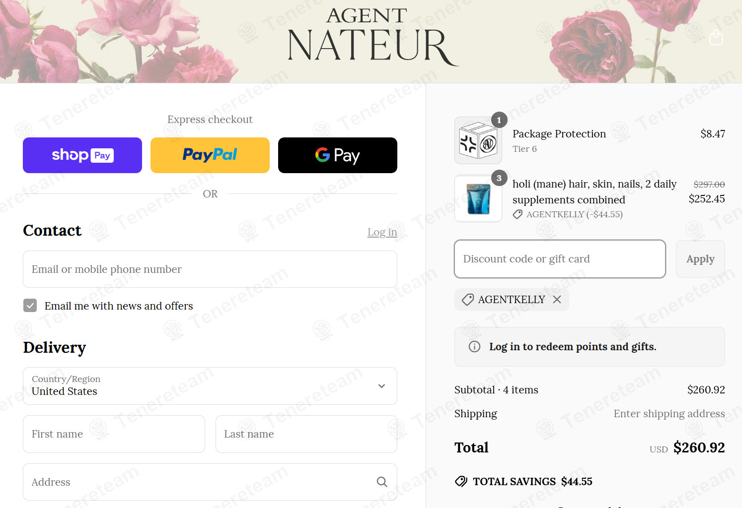 Agent Nateur coupon code: 15% off with AGENTKELLY. Tested and valid as 7 months ago.