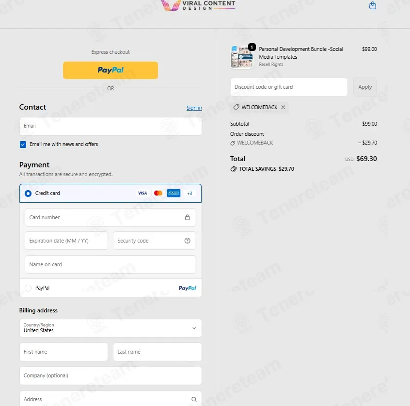 Viral Content Design coupon code: 30% off with Welcomeback. Tested and valid as 1 month ago.