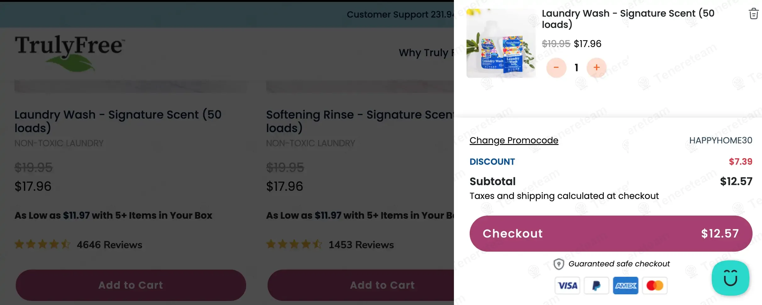 Truly Free Home coupon code: 30% off with HAPPYHOME30. Tested and valid as 7 months ago.