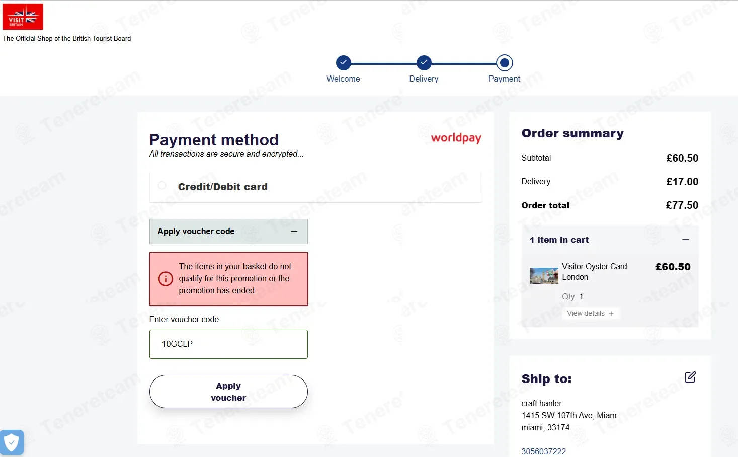 Visit Britain Shop coupon code: 10% off with 10GCLP. Tested and valid as 2 months ago.