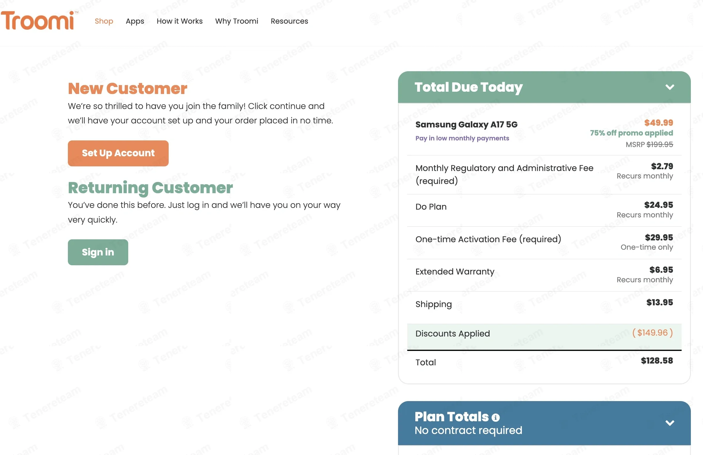 Troomi coupon code: 75% off with HIGHFITNESSEMILY. Tested and valid as 1 day ago.