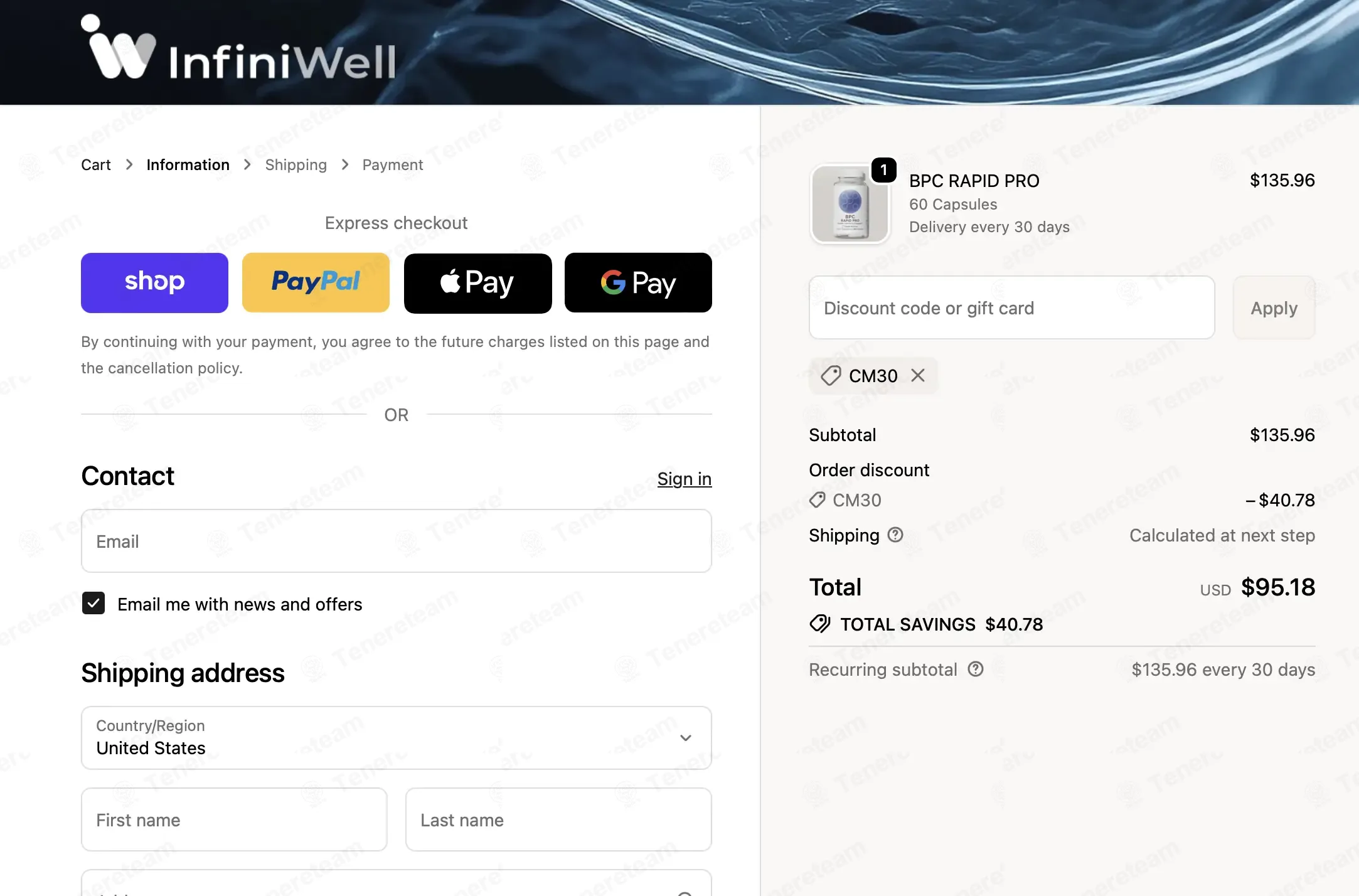 65% OFF InfiniWell Coupon Codes
