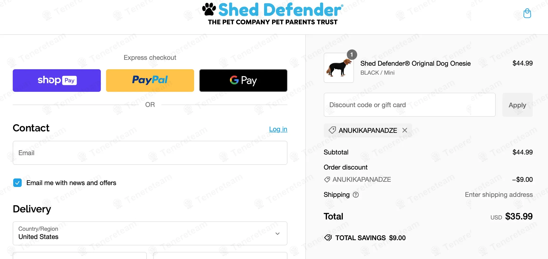 Shed Defender coupon code: 20% off with ANUKIKAPANADZE. Tested and valid as 1 year ago.