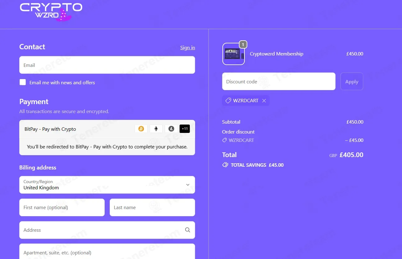 Cryptowzrd coupon code: 10% off with WZRDCART. Tested and valid as 2 weeks ago.