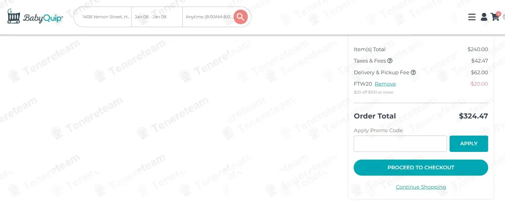 BabyQuip coupon code: $20 off with FTW20. Tested and valid as 1 month ago.