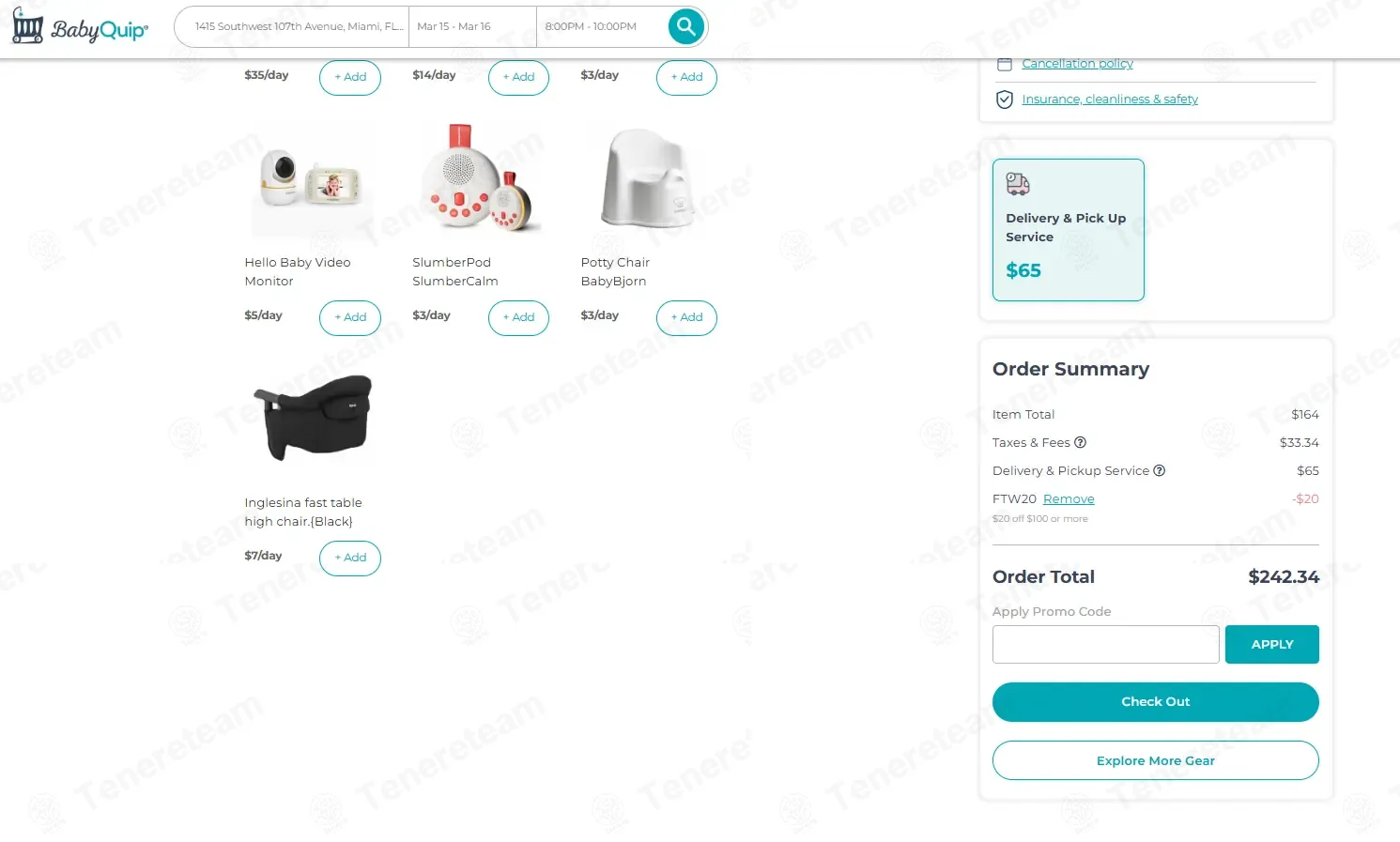 BabyQuip coupon code: $20 off with FTW20. Tested and valid as 1 month ago.