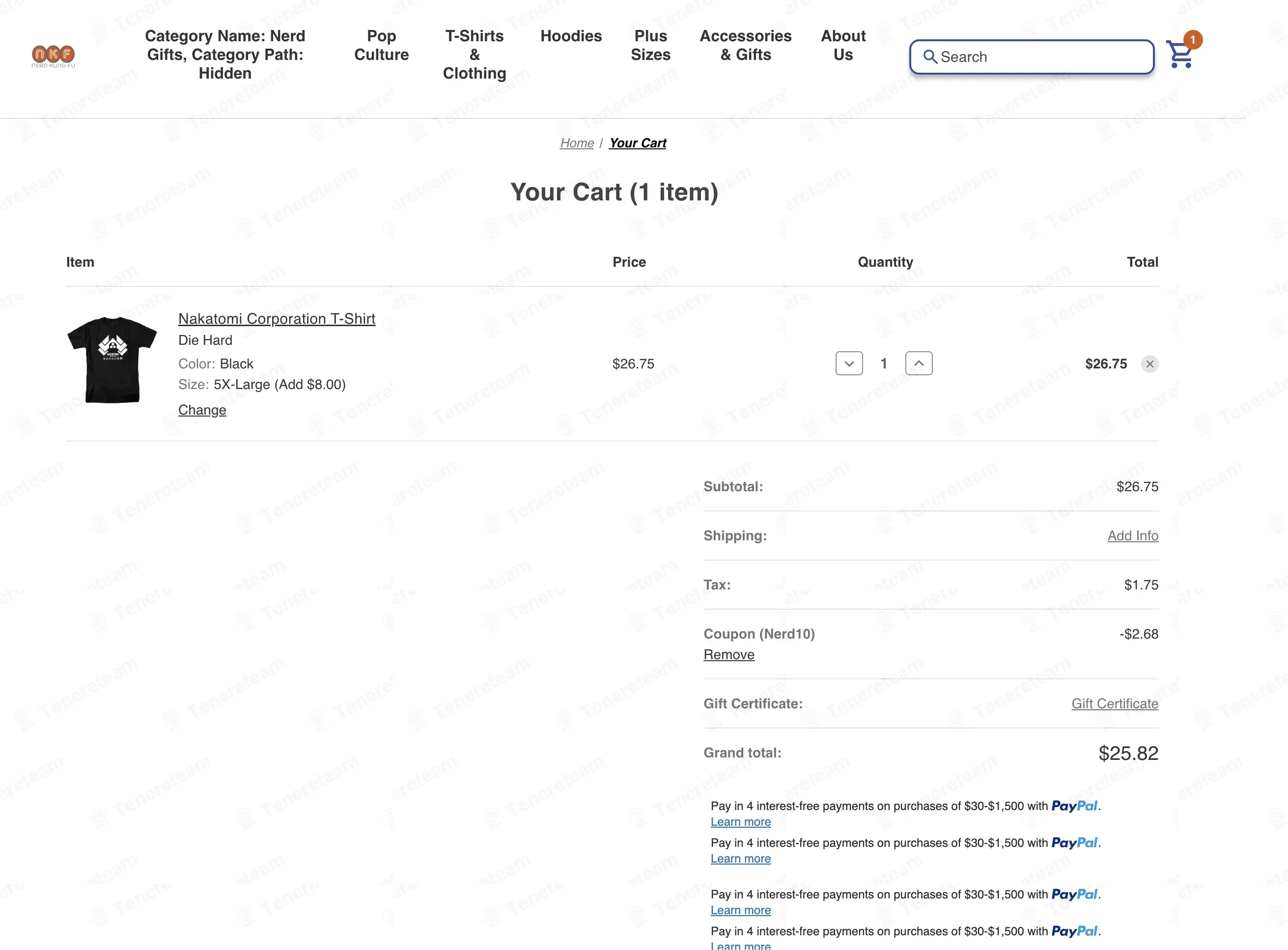 Nerdkungfu coupon code: 10% off with NERD10. Tested and valid as 3 days ago.