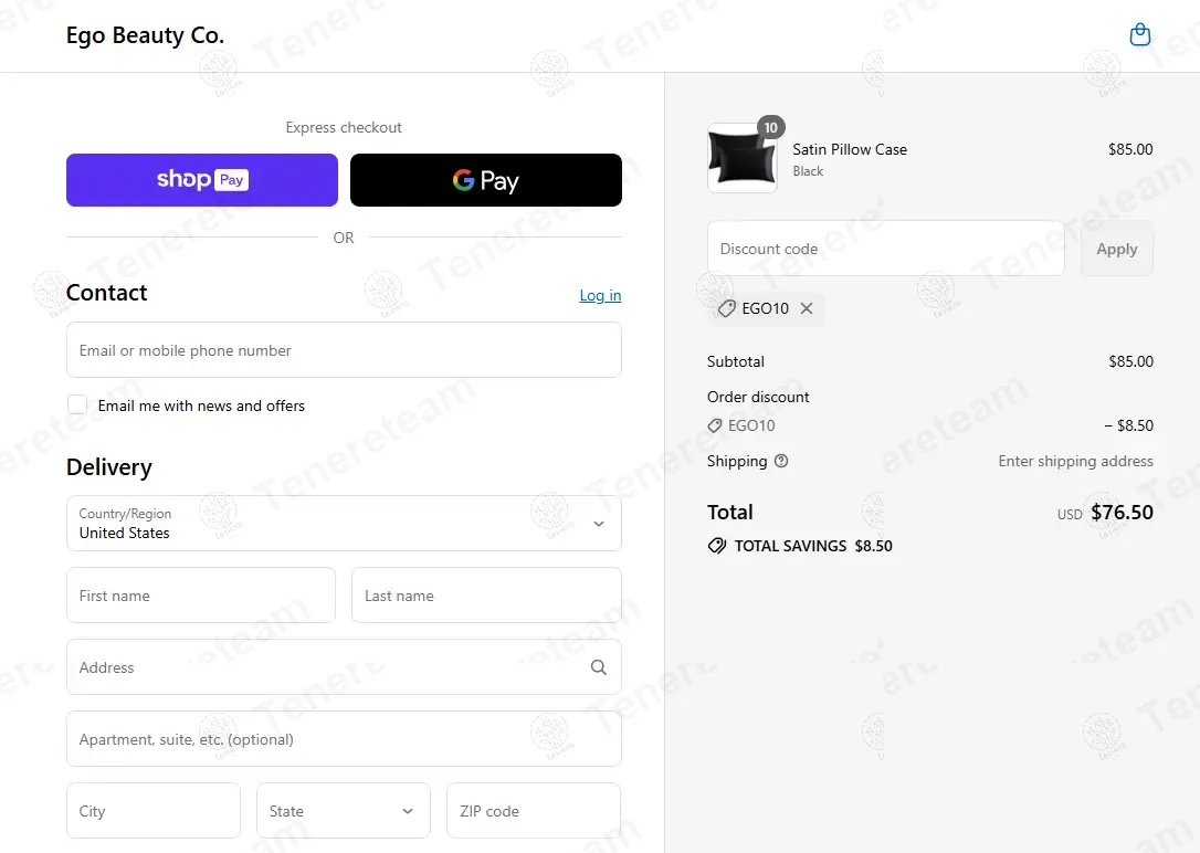 Egobeautyco coupon code: 10% off with EGO10. Tested and valid as 10 months ago.