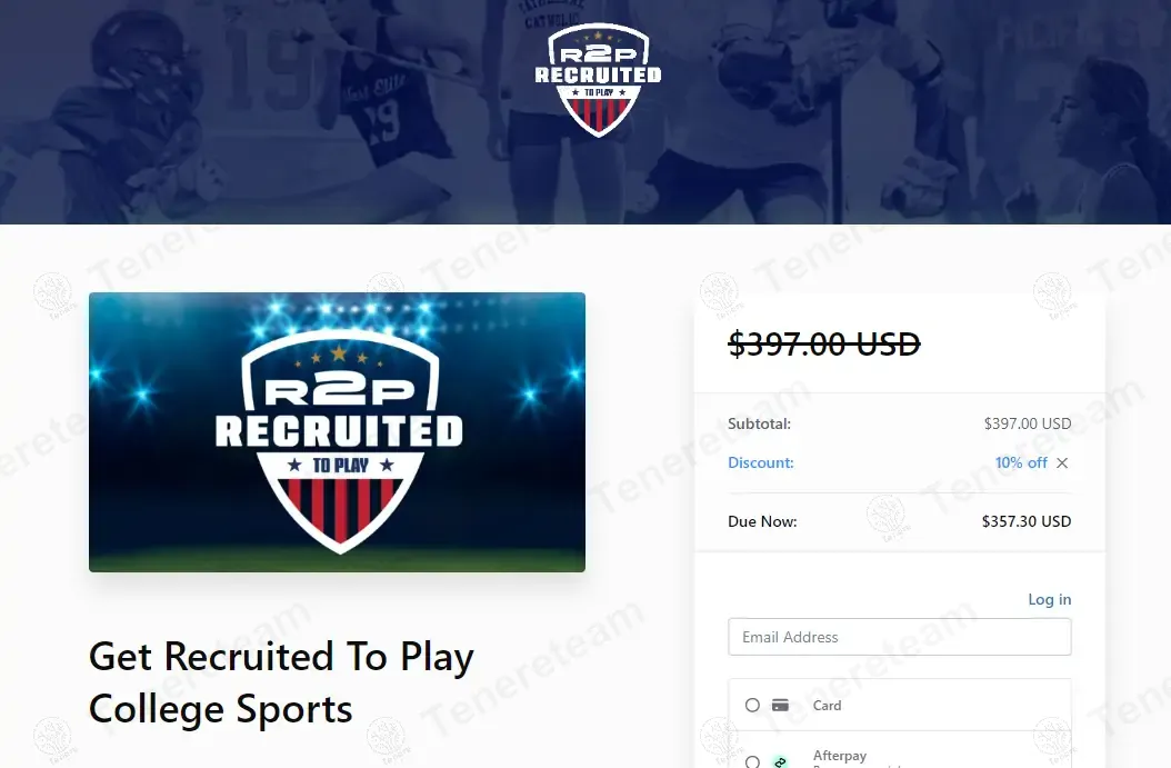 Recruited to Play coupon code: 10% off with TENERE. Tested and valid as 1 year ago.