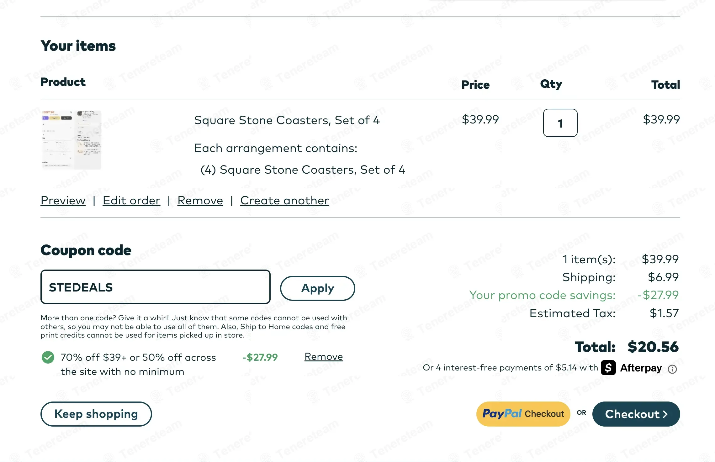 Snapfish coupon code: 70% off with STEDEALS. Tested and valid as 3 weeks ago.