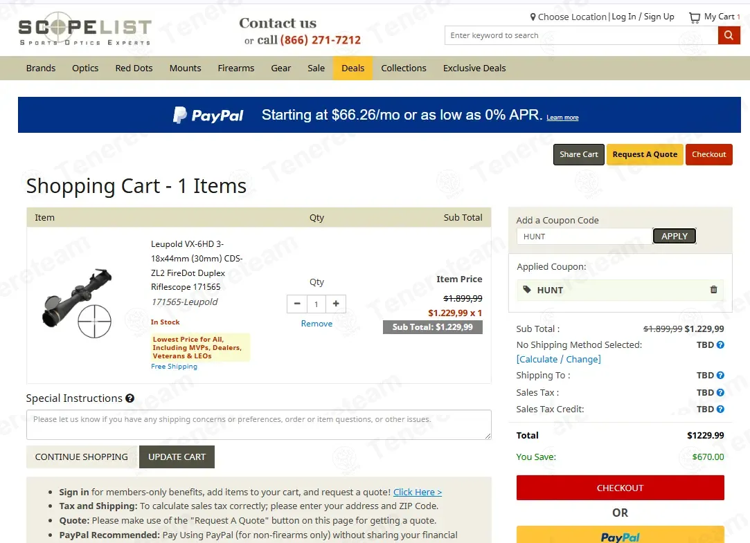 Scopelist coupon code: 11% off with HUNT. Tested and valid as 2 months ago.