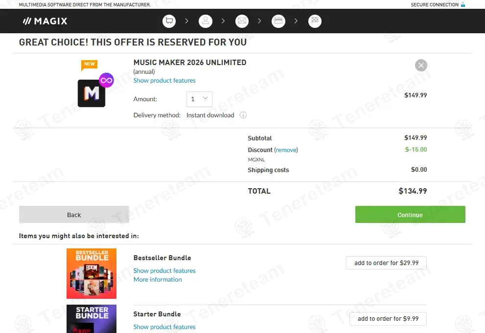 Magix coupon code re-checked and confirmed working at checkout