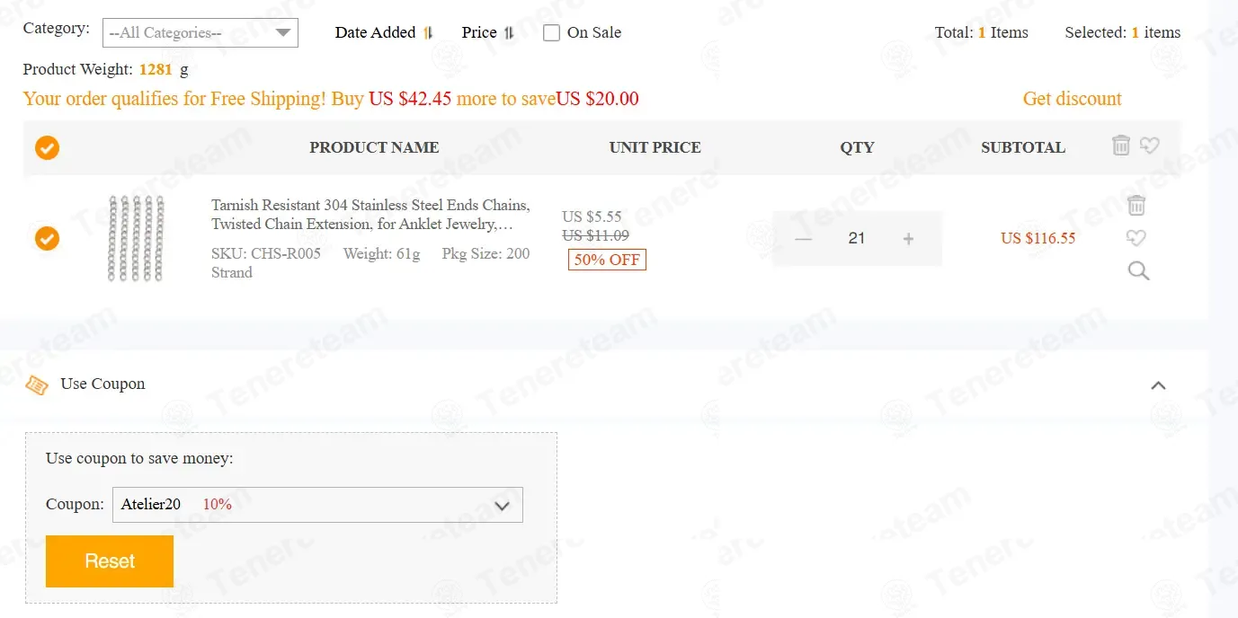 Beebeecraft coupon code: 10% off with Atelier20. Tested and valid as 4 days ago.