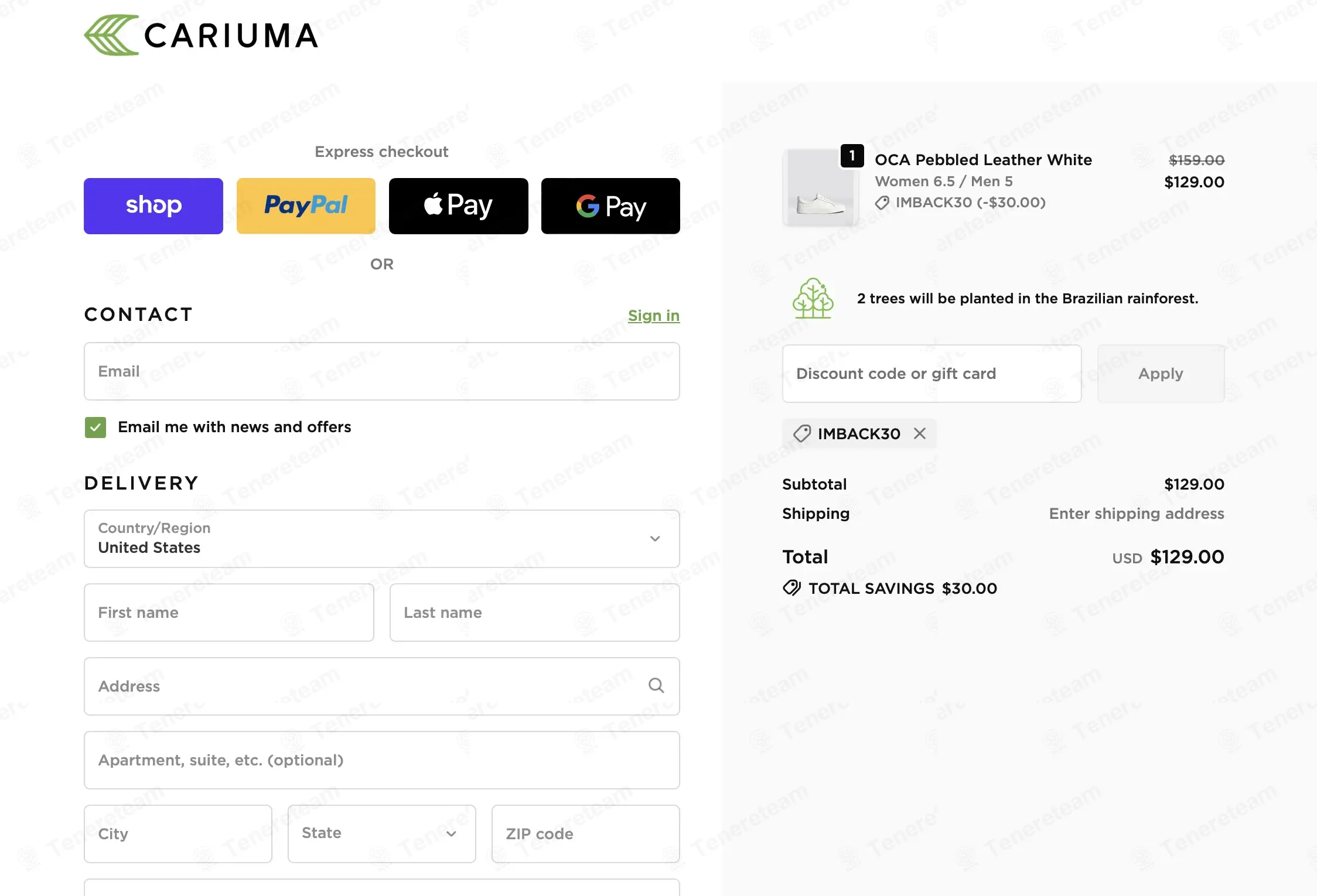 Cariuma coupon code: $30 off with IMBACK30. Tested and valid as 1 month ago.