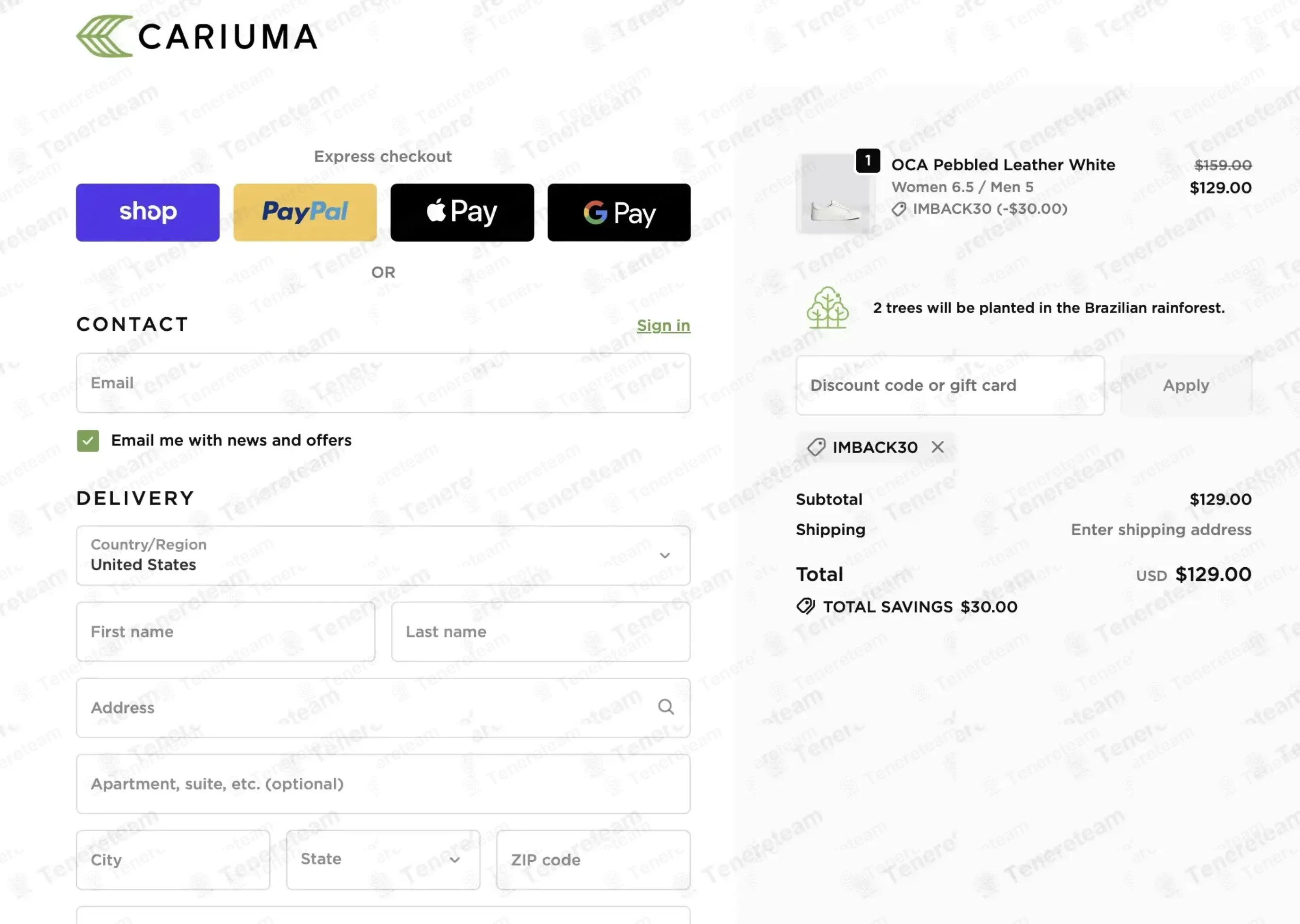 Cariuma coupon code: $30 off with IMBACK30. Tested and valid as 1 month ago.