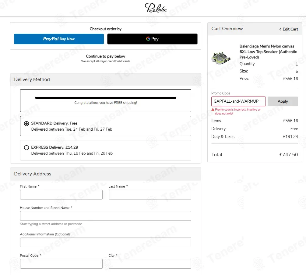 Rue La La coupon code: 40% off with GAPFALL-and-WARMUP. Tested and valid as 3 weeks ago.