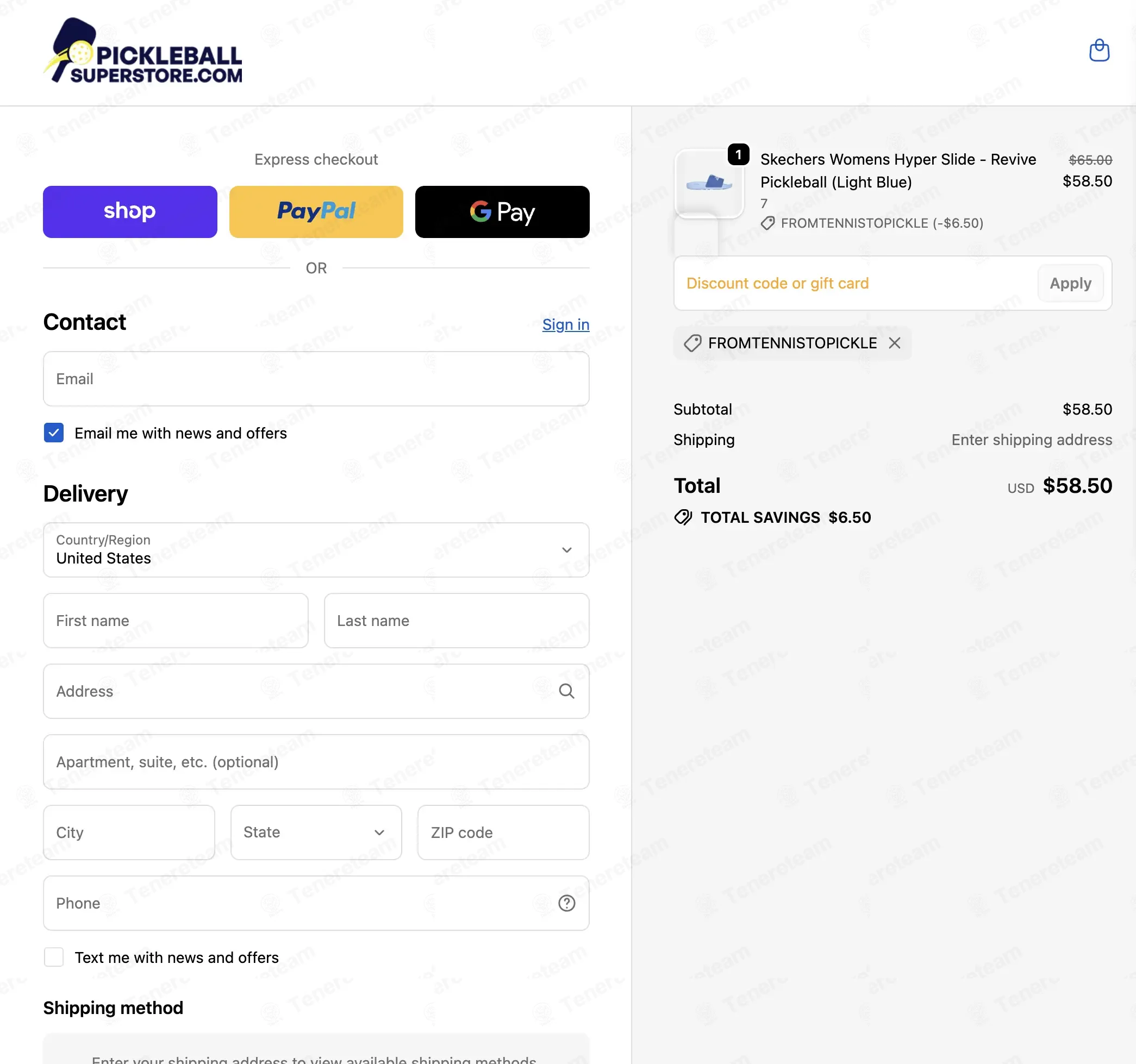 Pickleball Superstore coupon code: 10% off with FROMTENNISTOPICKLE. Tested and valid as 1 month ago.