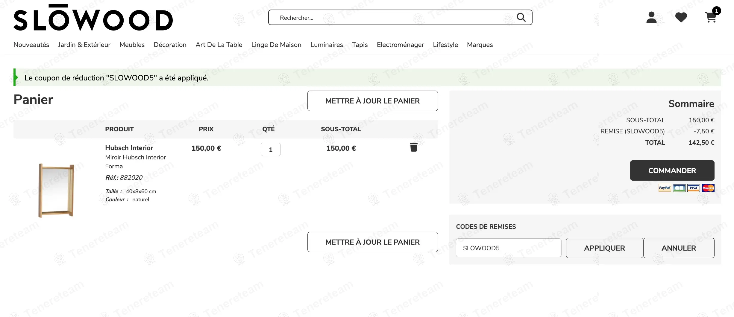 Slowood Interior FR coupon code: 5% off with SLOWOOD5. Tested and valid as 1 year ago.