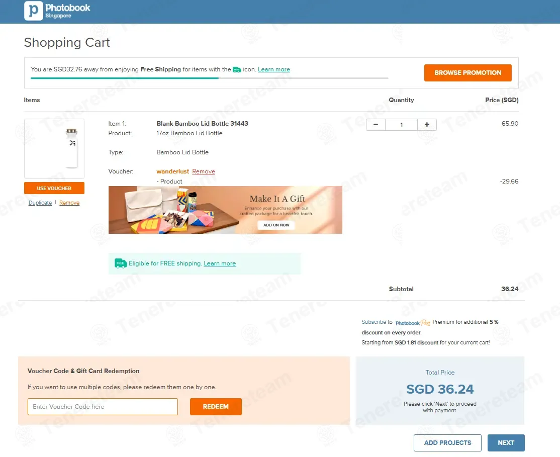 Photobook Singapore coupon code: 15% off with wanderlust. Tested and valid as 8 minutes ago.
