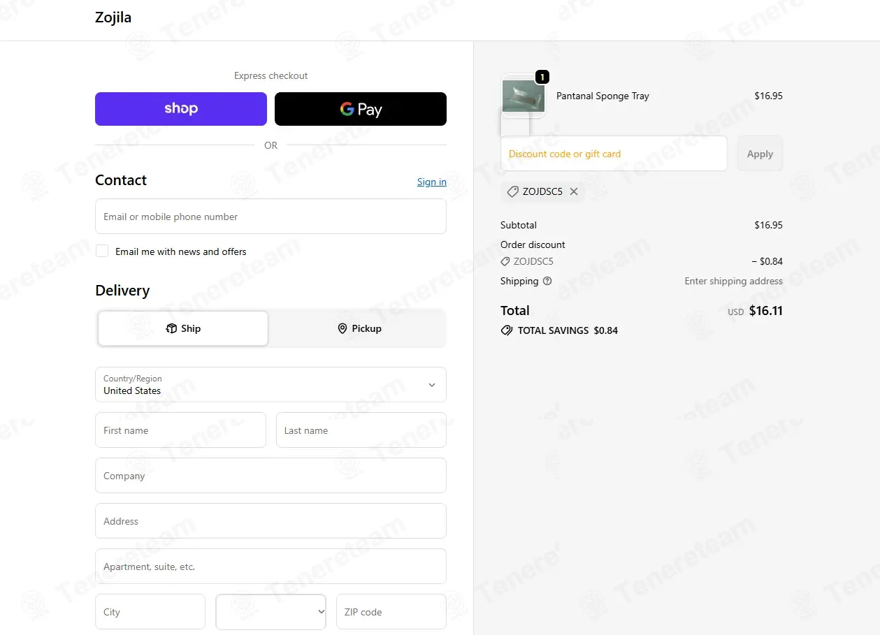 Zojila coupon code: 5% off with zojdsc5. Tested and valid as 2 months ago.