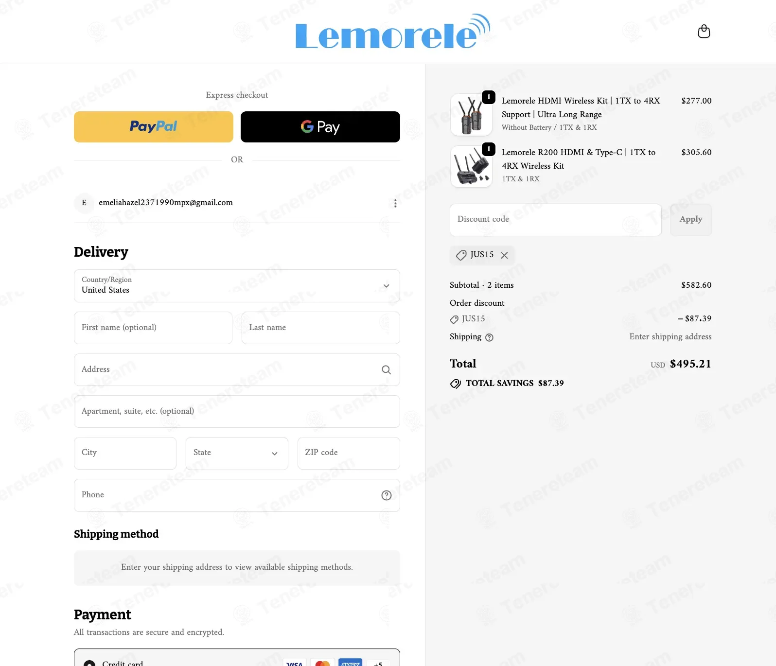Lemorele Official coupon code verified as working at checkout