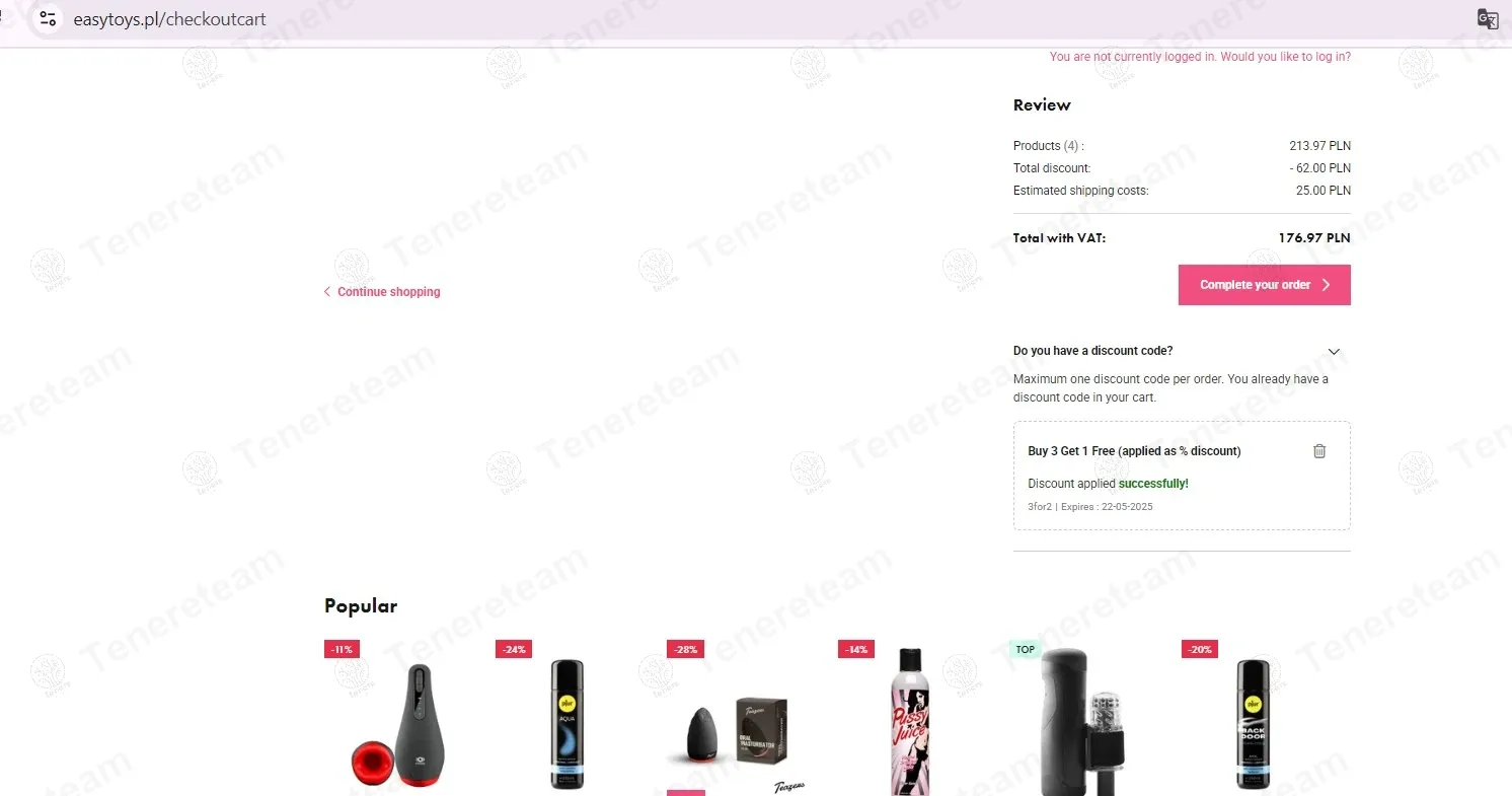Easy Toys PL coupon code: Sale off with 3FOR2. Tested and valid as 1 year ago.