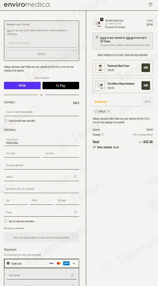 Enviromedica coupon code: 15% off with APRIL15. Tested and valid as 1 week ago.