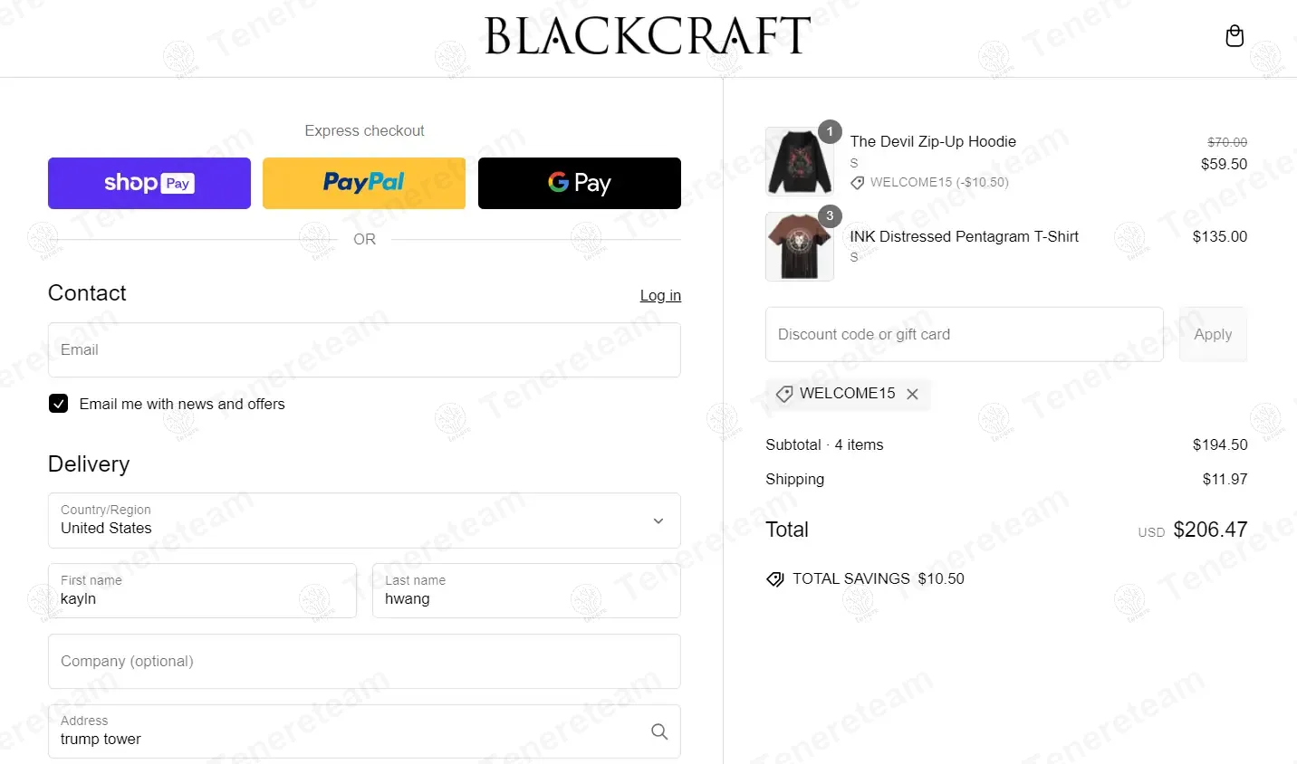 Blackcraftcult.com coupon code: 15% off with WELCOME15. Tested and valid as 1 year ago.