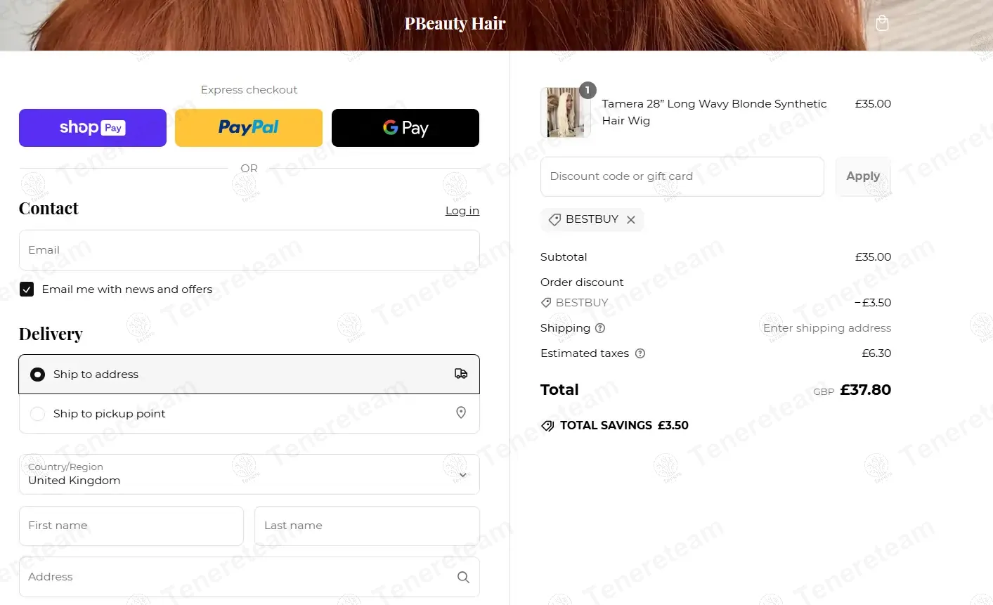 PBeauty Hair coupon code: 10% off with BESTBUY. Tested and valid as 1 year ago.
