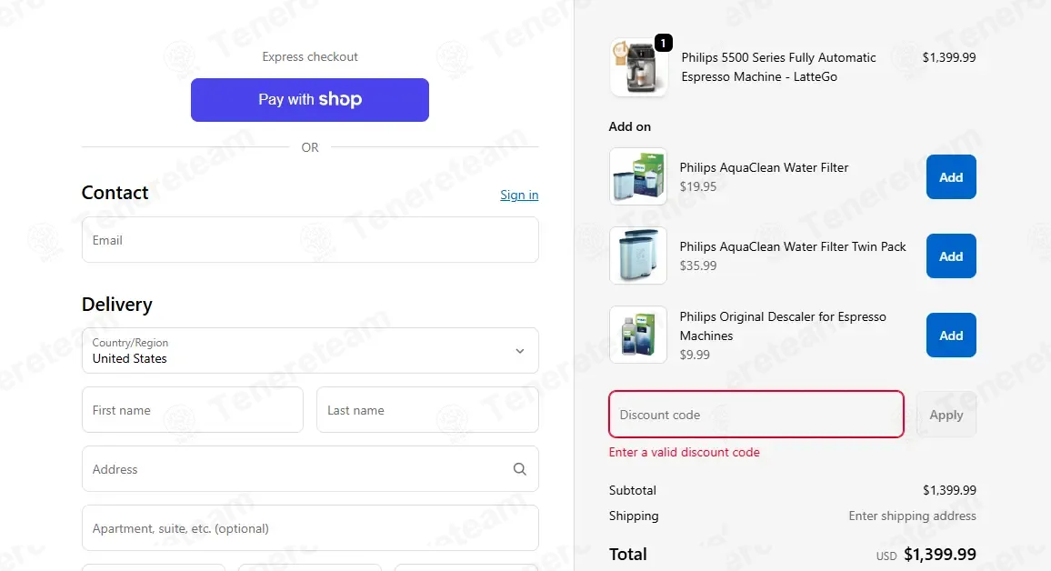 Philips Home Appliances US coupon code: 5% off with IR5OFF. Tested and valid as 1 month ago.