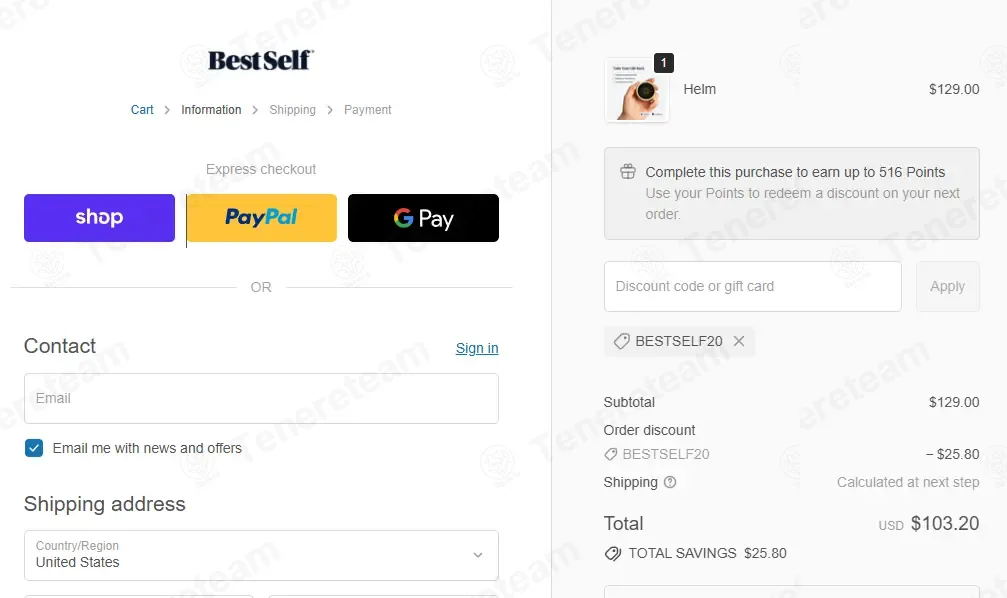 BestSelf Co coupon code: 20% off with BESTSELF20. Tested and valid as 3 months ago.