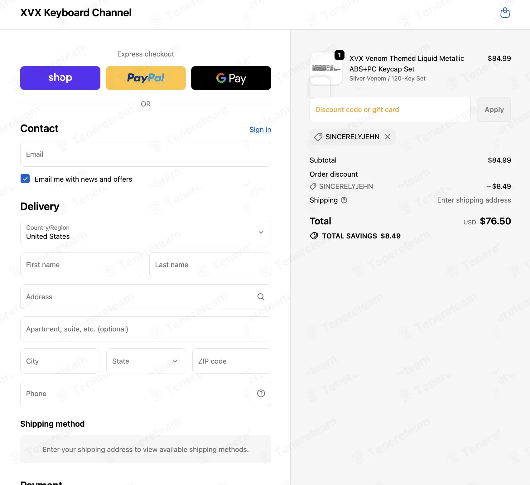 Xvx Keyboard coupon code: 10% off with SINCERELYJEHN. Tested and valid as 6 days ago.