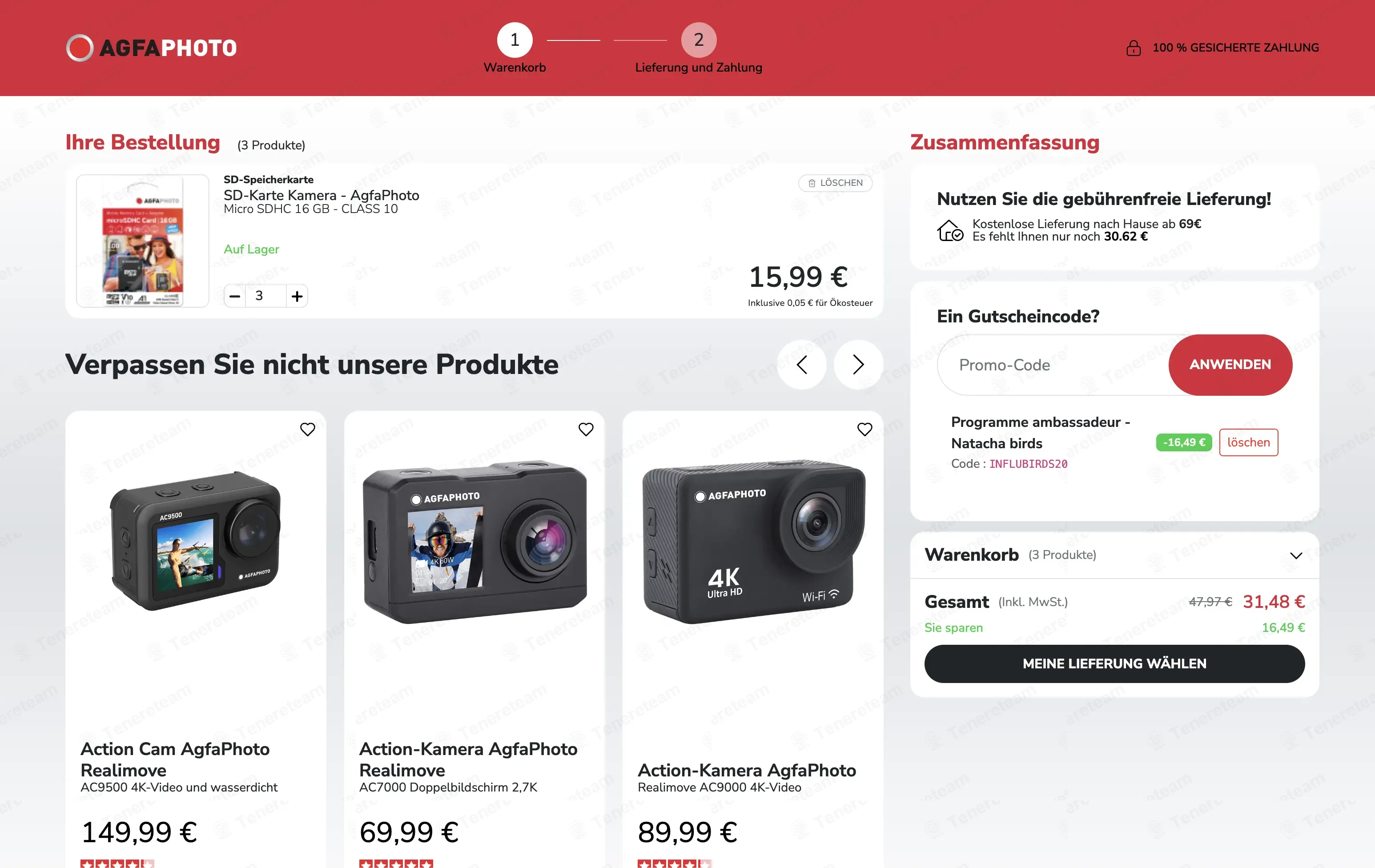AgfaPhoto GTC DE coupon code: 20% off with INFLUBIRDS20. Tested and valid as 2 days ago.