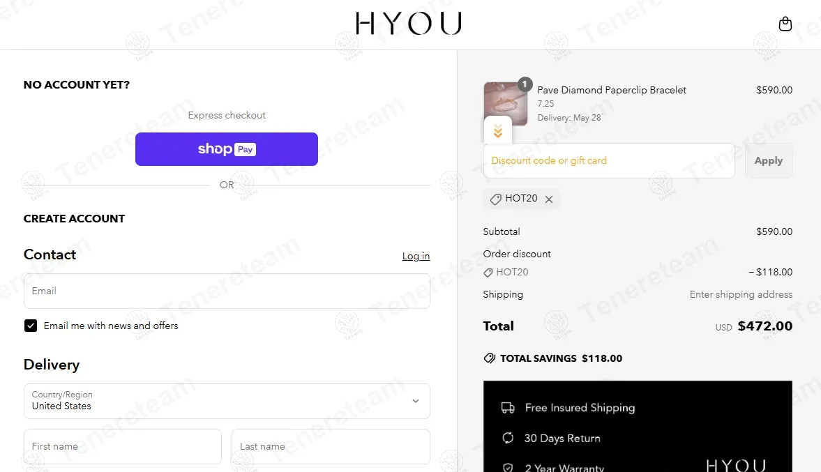 Hyoufinejewelry coupon code: 20% off with HOT20. Tested and valid as 1 year ago.