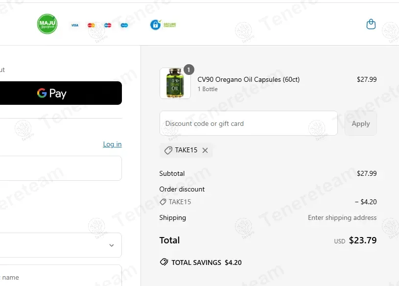 Maju Superfoods coupon code: 15% off with TAKE15. Tested and valid as 1 year ago.