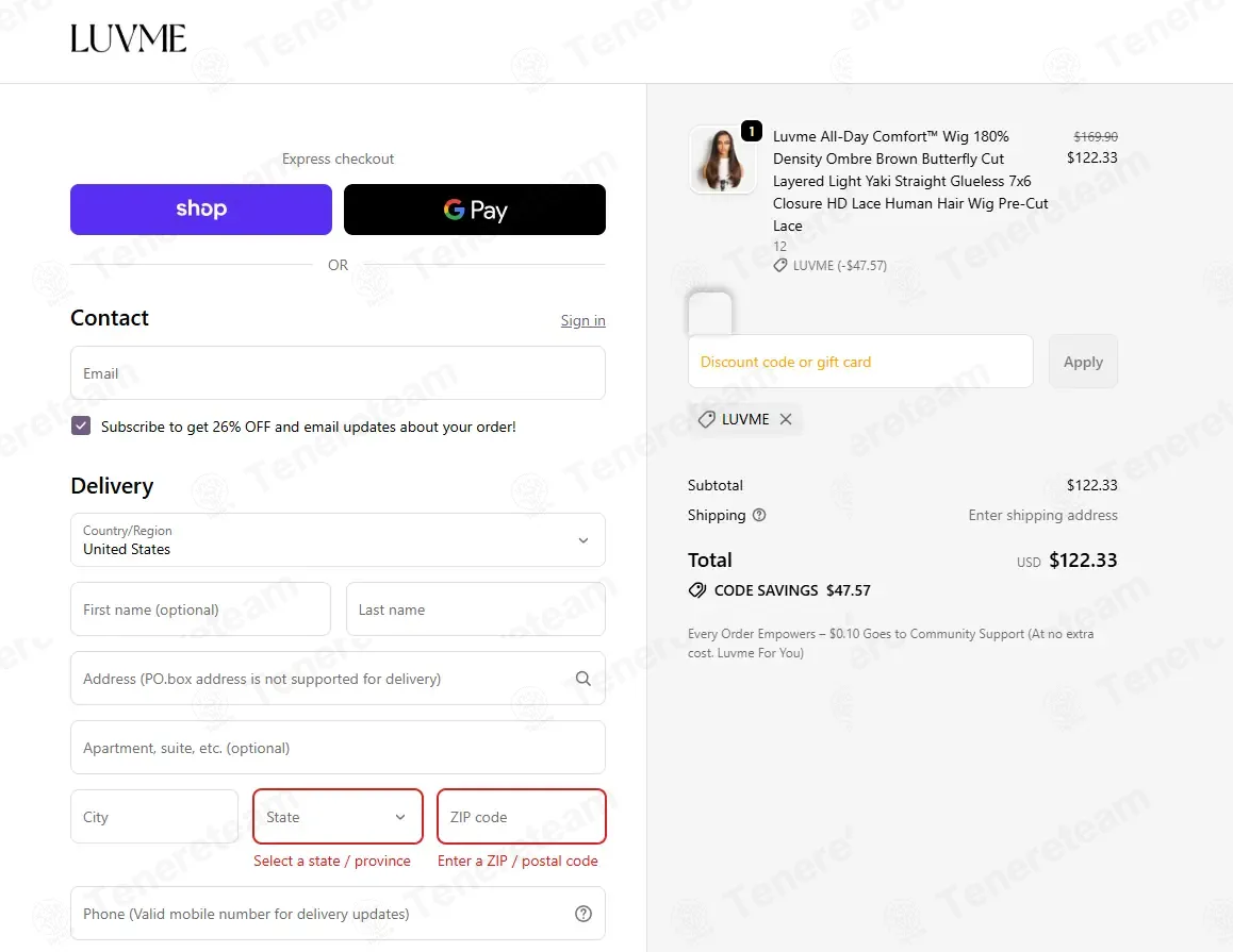 Luvme Hair coupon code: 30% off with NUSER30. Tested and valid as 19 hours ago.