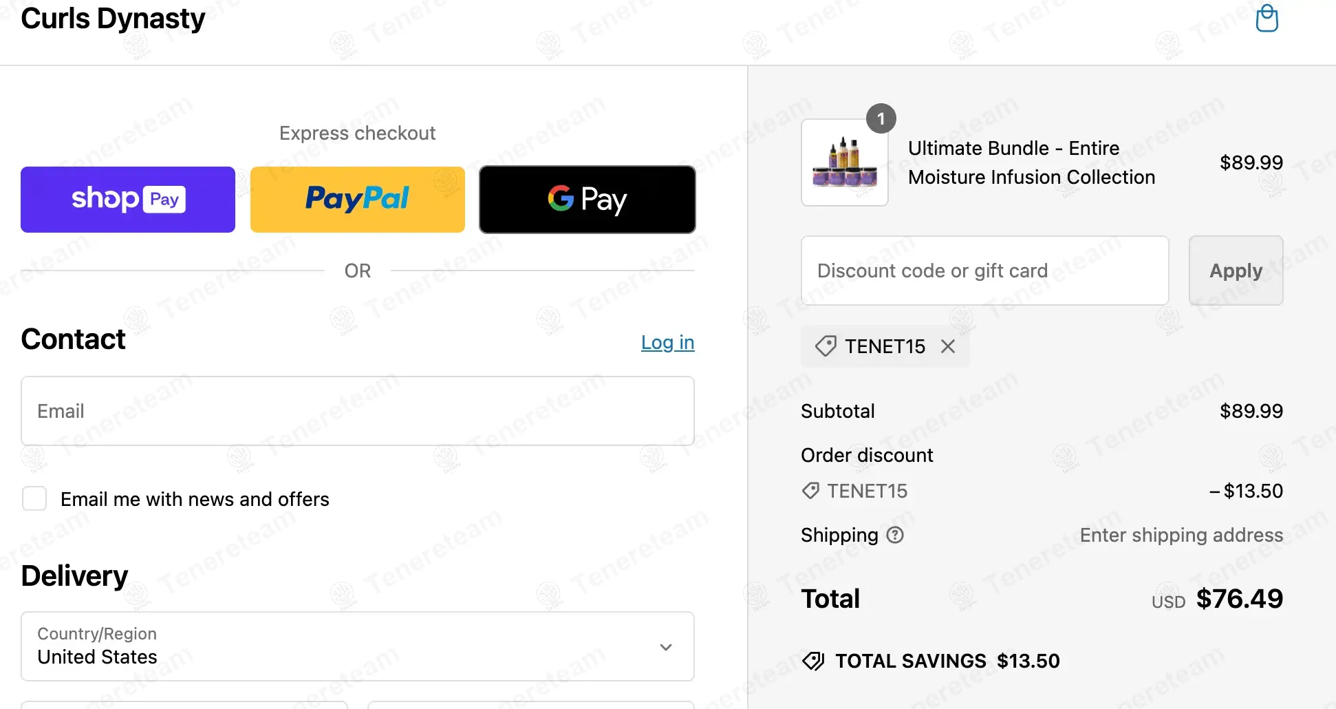 Curls Dynasty coupon code: 15% off with TENET15. Tested and valid as 9 months ago.