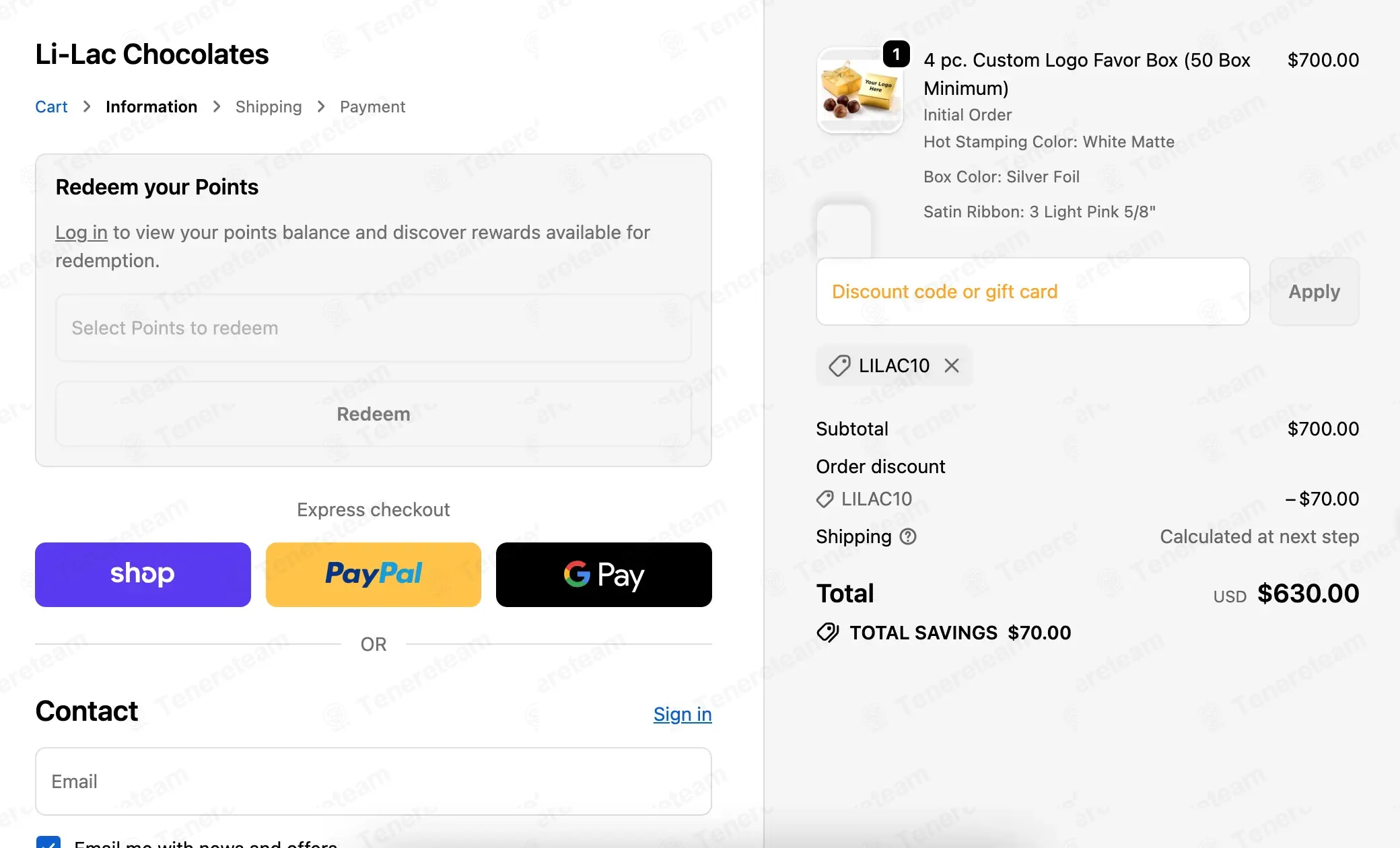 Li-Lac Chocolates coupon code: 10% off with LILAC10. Tested and valid as 6 months ago.
