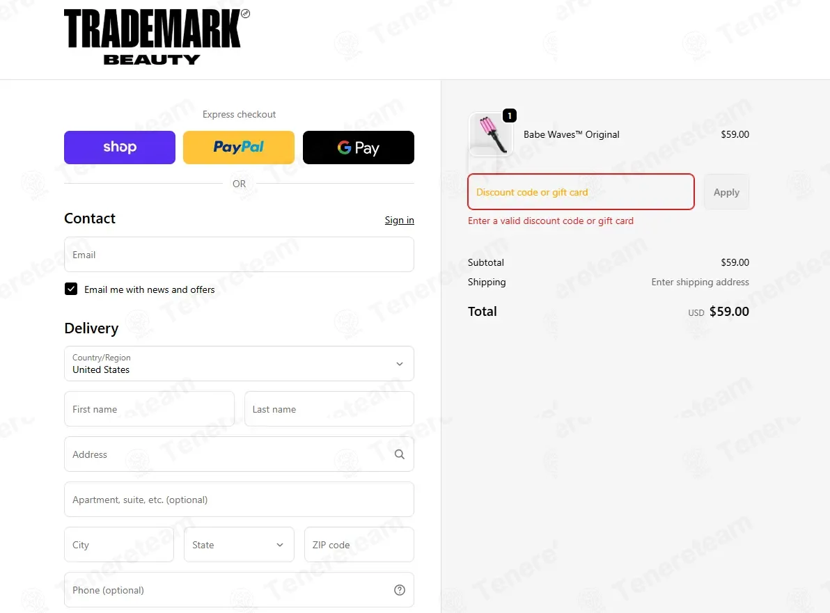 Trademark Beauty coupon code: $10 off with NEW10. Tested and valid as 18 hours ago.